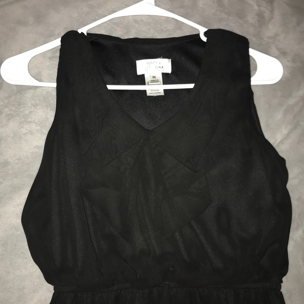 Black Foley Dress